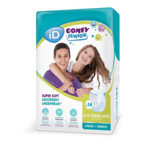 iD Comfy Junior Pants (8-15 Years) - Pack of 14 