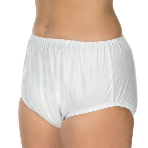 Suprima PVC Unisex Plastic Pants - White - XXX-Large 
