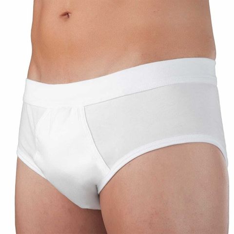 Suprima Bodyguard Male Underwear For Light Incontinence - White - X-Large 